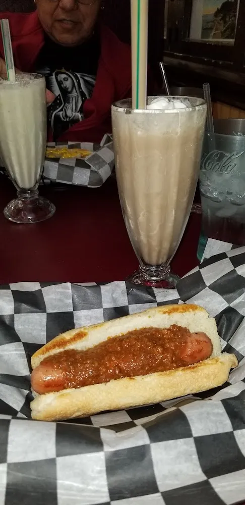 Chili Dog Chocolate Milkshake